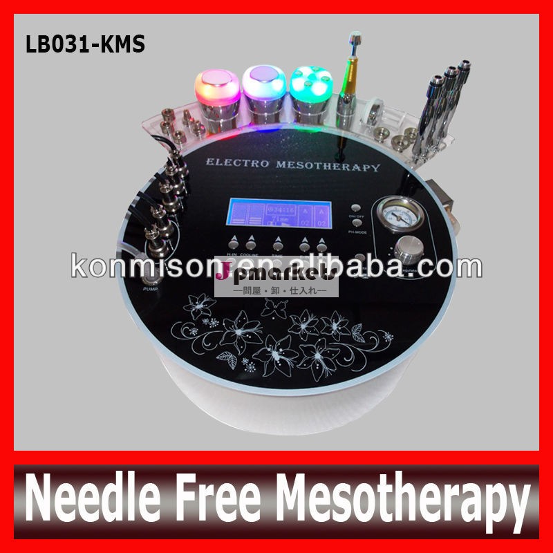 多機能無針メソセラピーフェイシャルマシンmesotherapy+microdermabrasion針フリー問屋・仕入れ・卸・卸売り