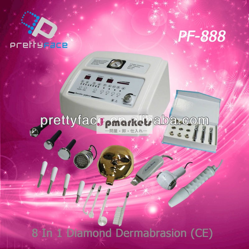新しいデザインpf-8882014年81でダイヤモンドの皮膚剥離の美容サロン機器、 マシンのmicrodermabrasionの美容( セリウムの承認)問屋・仕入れ・卸・卸売り