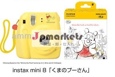 fujifilminstaxミニ8フジインスタントカメラ黄色新しい日本版くまのプーさん問屋・仕入れ・卸・卸売り