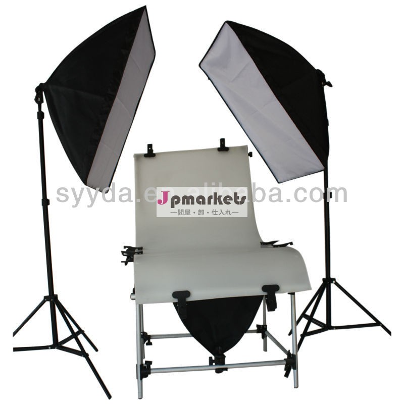 写真撮影装置65w*2100*200cmソフトボックスと写真撮影のテーブルフォトスタジオ照明キット問屋・仕入れ・卸・卸売り