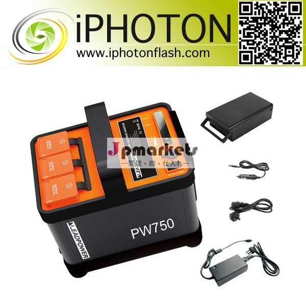 Iphoton写真撮影のための強力なパワーインバータ、 建て- 9000mahのバッテリーパックのためのフラッシュ600w380倍でフラッシュライト問屋・仕入れ・卸・卸売り