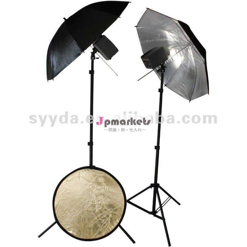 キットFU-200を反映する二重umbrellesをつける写真撮影装置のスタジオのフラッシュ問屋・仕入れ・卸・卸売り