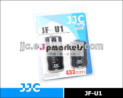 Jjcjf-u1433有線・無線周波数mhzのrfワイヤレスリモコン・ワイヤレスフラッシュトリガー、 1受信機と1トランスミッタ問屋・仕入れ・卸・卸売り