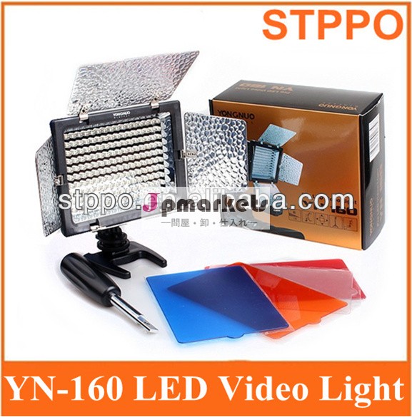 Yongnuoyn-160yn160用ledビデオライトキヤノンニコン一眼レフカメラdvビデオライティング問屋・仕入れ・卸・卸売り