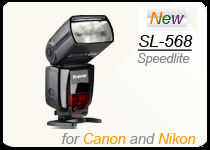 キヤノンのデジタル一眼レフカメラ用TravorブランドSL-568スピードライト問屋・仕入れ・卸・卸売り