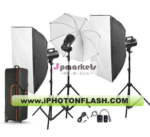 プロの写真機材スタジオライト低- 出力フラッシュ、 アクセサリーと互換性があり問屋・仕入れ・卸・卸売り