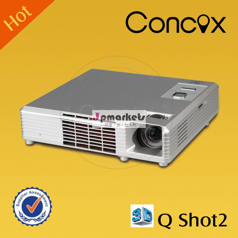ホームシネマConcox Q Shot2のためにサポート最低価格ミニLEDプロジェクター短焦点1080P問屋・仕入れ・卸・卸売り