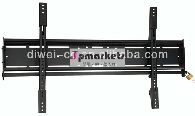 テレビの壁用ブラケットマウント最も32"- 80" セキュリティロックを、 led液晶プラズマテレビのフラットパネルまでの画面が表示され100キログラム問屋・仕入れ・卸・卸売り