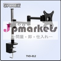 『10から24led液晶テレビ、 デスクトップデスクモニターマウントブラケット、 シングルアーム黒い色問屋・仕入れ・卸・卸売り