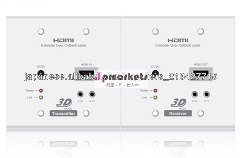 100M HDMI HD BaseTのウォールプレートエクステンダー問屋・仕入れ・卸・卸売り