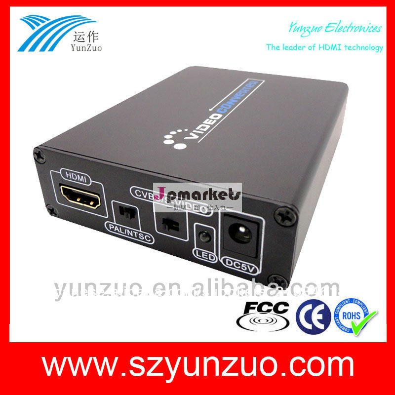 Cvbsに高品質のhdmi( av) コンバータ、 工場出荷時の価格問屋・仕入れ・卸・卸売り