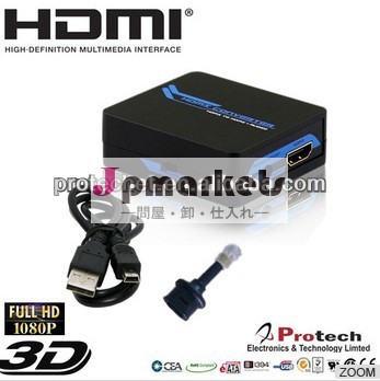 Hdmiのhdmiコンバータ、 usbポート経由の電源供給、 spdifサポート、 cec、 リピータ、 hdcp、 1920x1080@60hz問屋・仕入れ・卸・卸売り