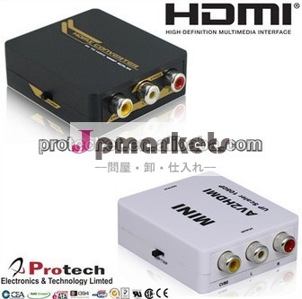 Av2hdmiコンバータ、 avコンバータhdmi1080pまで( 60hz) petch問屋・仕入れ・卸・卸売り