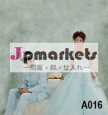 高品質工場カスタマイズされた手描きの結婚式の写真スタジオモスリン背景問屋・仕入れ・卸・卸売り