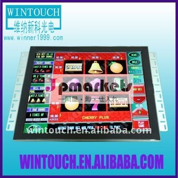 Pog/wms/fox340使用される19" cga3mのタッチスクリーンvgaモニター問屋・仕入れ・卸・卸売り