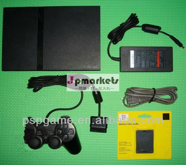 黒オリジナルゲームコンソールソニーps2用スリム7xxxx9xxxx問屋・仕入れ・卸・卸売り