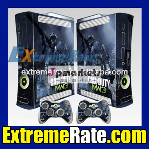 熱い販売!!! 色の肌用ステッカーのデザインxbox360脂肪+2新しいコントローラのスキン+送料無料問屋・仕入れ・卸・卸売り