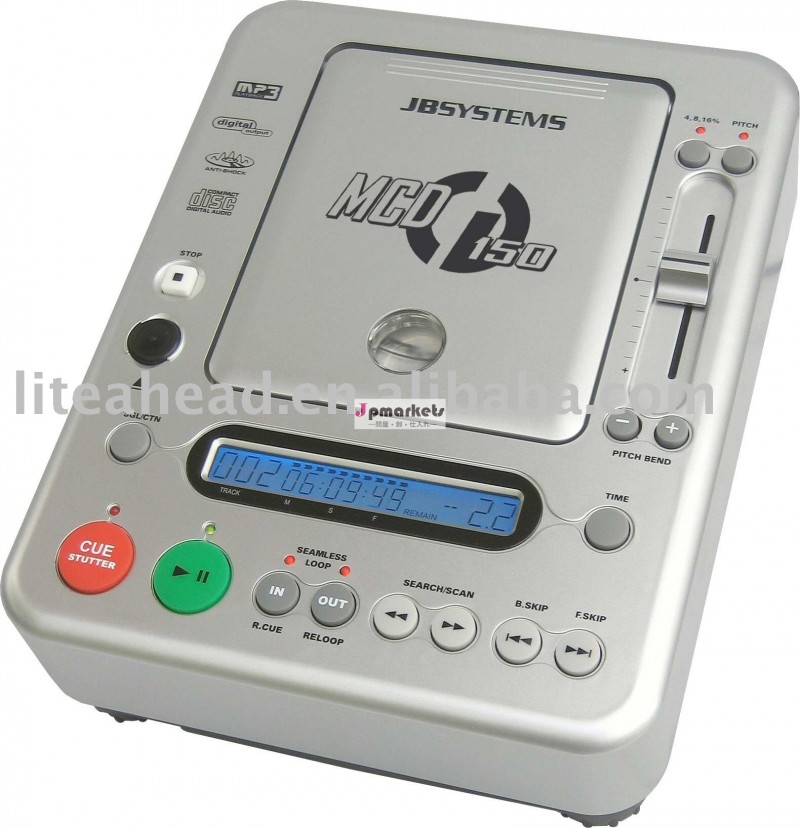 Profesional携帯用DJのディスクCD MP3プレーヤーMCD150問屋・仕入れ・卸・卸売り