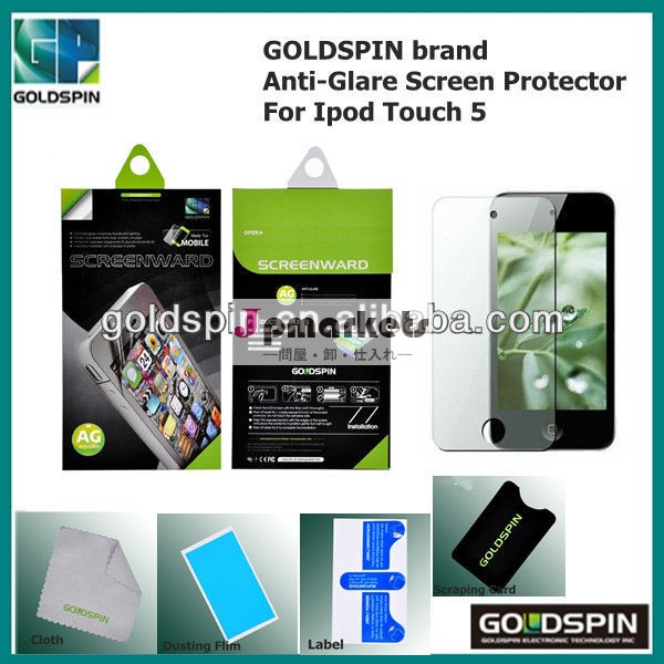 新しい2013!! Goldspin抗- グレアスクリーンプロテクター5i podtouch用の問屋・仕入れ・卸・卸売り
