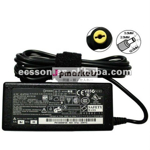 65Wオリジナルのラップトップのアダプター---エイサー19V-3.42A (5.5*1.7mm)の充電器のための原物問屋・仕入れ・卸・卸売り