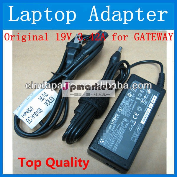 壮大なa+　ゲートウェイ新しいラップトップacアダプター65ワット19v3.42a( 5.5x2.5mm)問屋・仕入れ・卸・卸売り