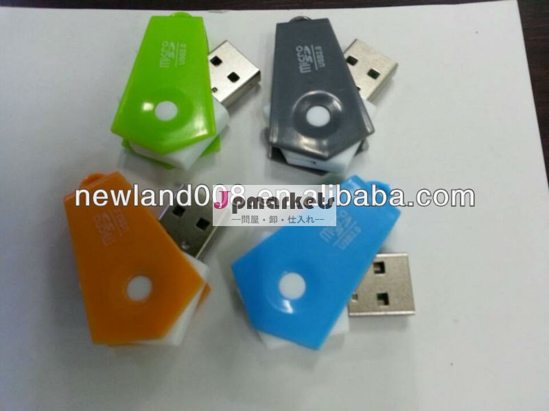 古典的なusb2.0マイクロsdカードリーダーを備えたマルチカラー問屋・仕入れ・卸・卸売り