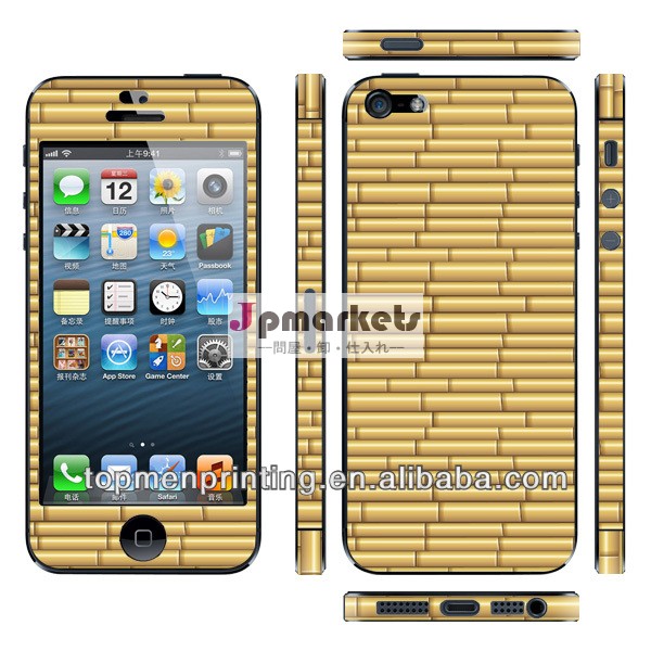 木製の壁装飾的な接着剤感じるiphone5の携帯電話のスキン問屋・仕入れ・卸・卸売り