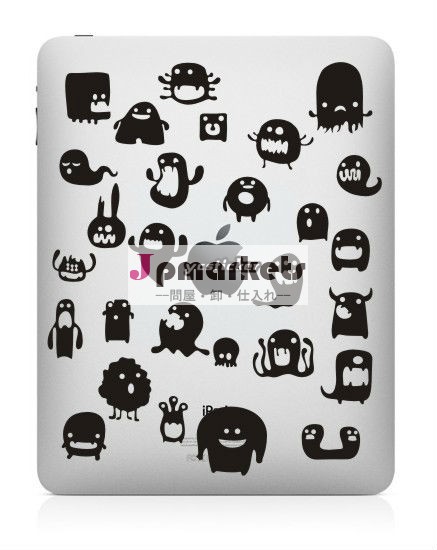 ipadのための新しいデザインデカール黒デカール転送デカール問屋・仕入れ・卸・卸売り