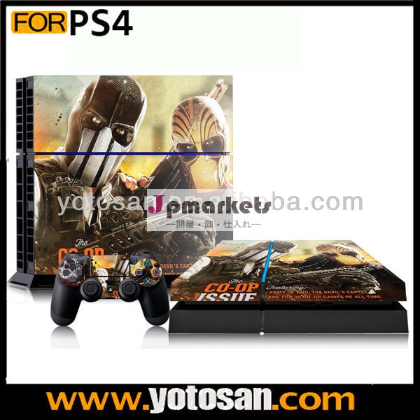 デカールビニールの皮のステッカーカバーのためのソニーps4コンソールコントローラ問屋・仕入れ・卸・卸売り