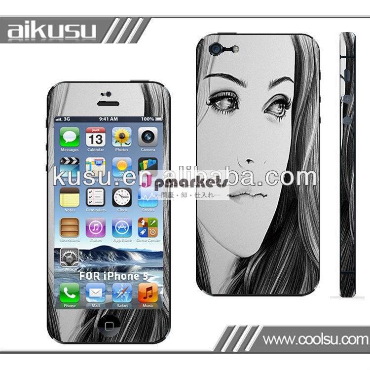 安い携帯電話の販売i phone5用3dステッカー問屋・仕入れ・卸・卸売り