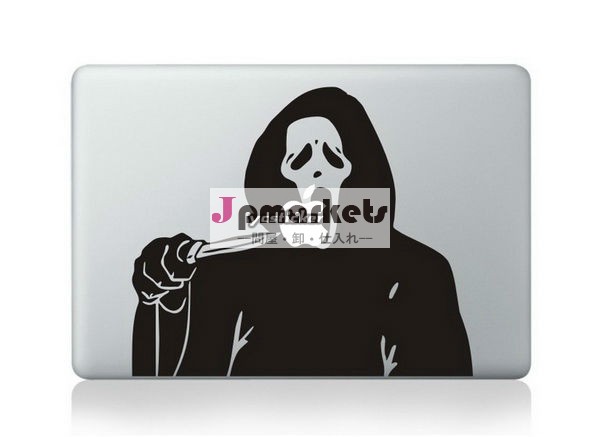 卸売新しいデザインハロウィーンのステッカーmacbookproのためのビニールステッカー問屋・仕入れ・卸・卸売り