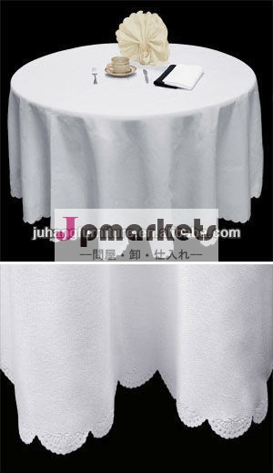純粋な色の白いテーブルクロスjh-y29問屋・仕入れ・卸・卸売り