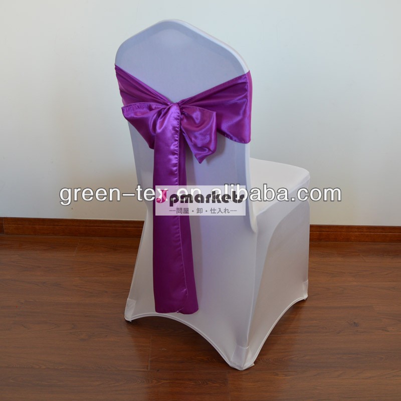 安い紫色のサテンの椅子は、 結婚式のための問屋・仕入れ・卸・卸売り