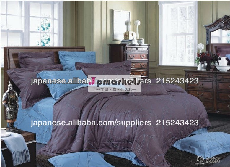 cotton stripe hotel bedding set fashion bedding問屋・仕入れ・卸・卸売り