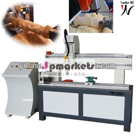 シリンダーyn1200ウッドcncルータ/3d木材用cncマシナリー/木工機械の価格問屋・仕入れ・卸・卸売り