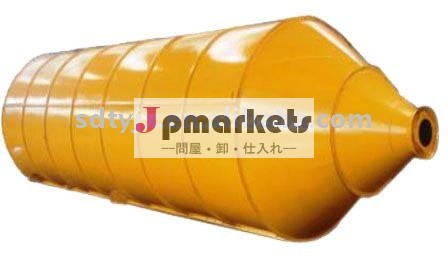 100トンのセメント・サイロ(高さ1.96meter、固定足)問屋・仕入れ・卸・卸売り
