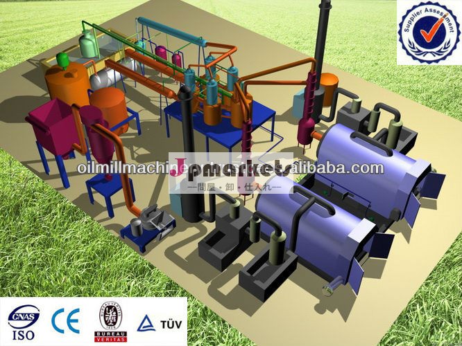 ゴムの熱分解機2014年新技術ゴムタイヤリサイクルプロジェクトインドで行われた問屋・仕入れ・卸・卸売り