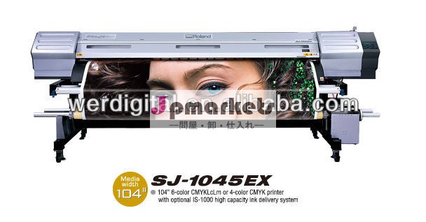 ローランドエコ溶剤プリンタローランド- sj- 1045ex1440dpiとエプソンヘッド問屋・仕入れ・卸・卸売り