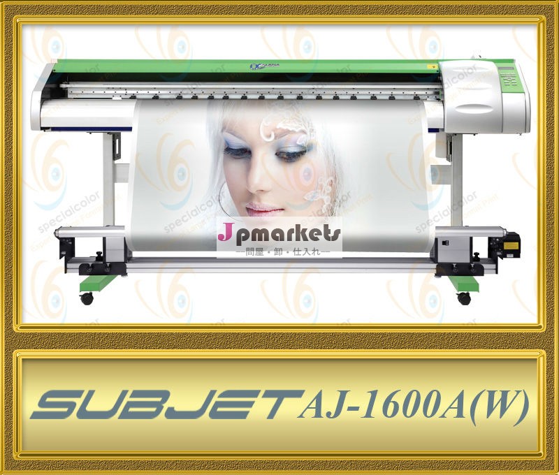 DX5水の基づいた機械インクジェット印字機AJ-1600A (W)問屋・仕入れ・卸・卸売り