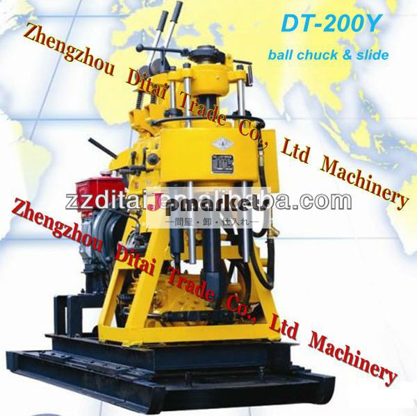 油圧dt-200yダイヤモンドコア販売用リグを掘削最大200mまで( 油圧チャックやボール使用可能)問屋・仕入れ・卸・卸売り