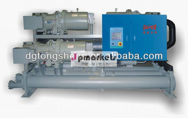 水冷チラーpc-120wscdr404a冷媒スクリュー圧縮機チラー問屋・仕入れ・卸・卸売り