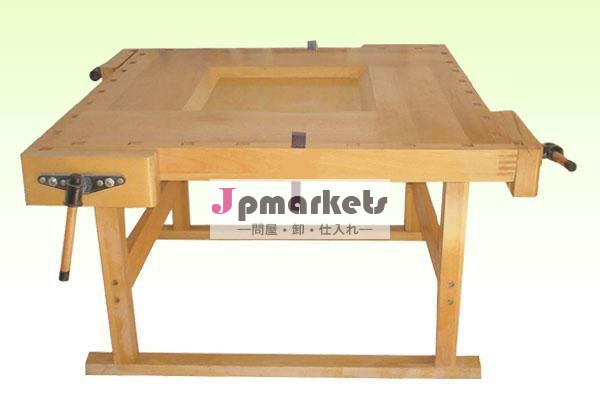 木製ワークベンチ設置ではkl718-23158x158x81.5cm167x135x22cmサイズや梱包サイズ問屋・仕入れ・卸・卸売り