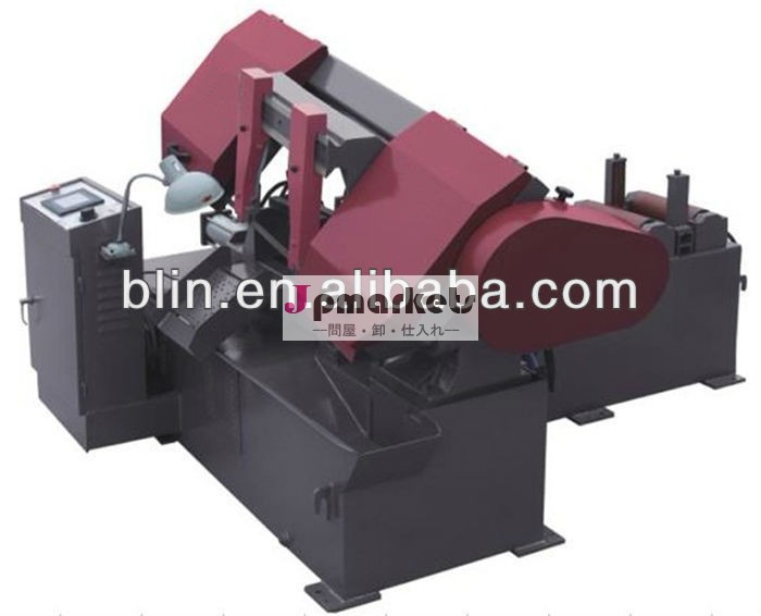 水平ダブルカラムのcncメタルバンドは見た機械( 自動鋸盤)( bl- hns- j28a)( 高品質、 1年保証)問屋・仕入れ・卸・卸売り