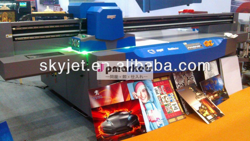 skyjetガラスフラットベッドのインクジェットプリンタと安定した印刷アプリケーション問屋・仕入れ・卸・卸売り