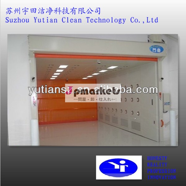 高いquanlity高速ローリングドアの貨物の航空電子部品アセンブリー用シャワー問屋・仕入れ・卸・卸売り