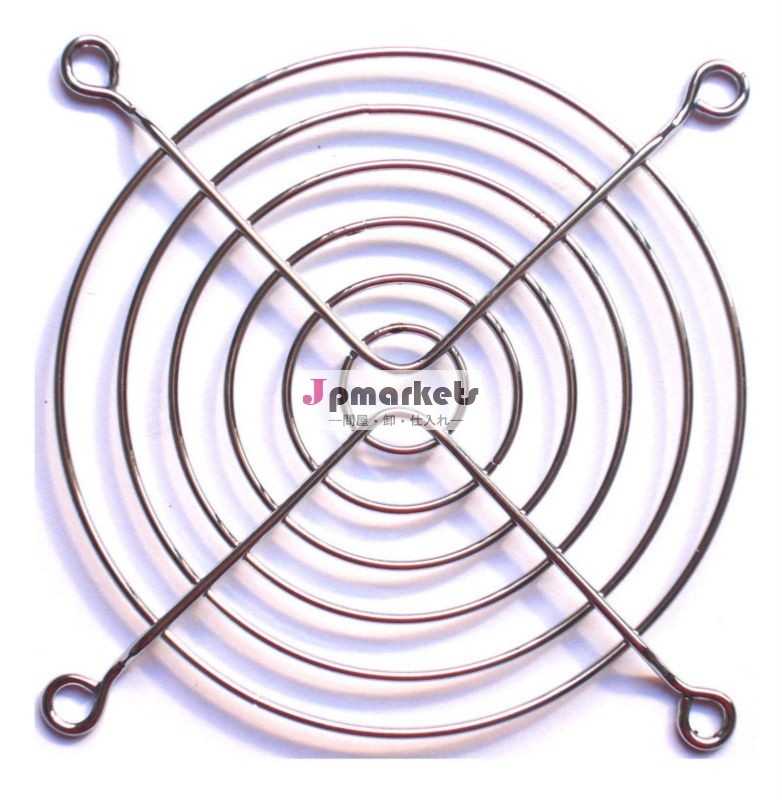 Ac用90mm/dc冷却ファンメタルファンガード/グリル問屋・仕入れ・卸・卸売り