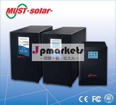 <MUST Solar>スマートrs232付きups3000va2100ワットupslcdディスプレイ問屋・仕入れ・卸・卸売り