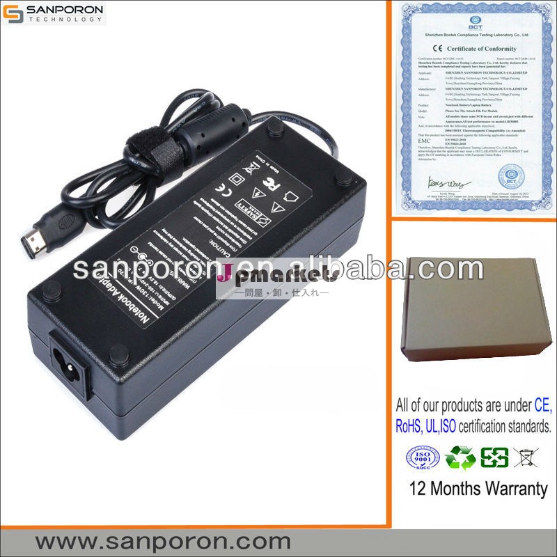 ノートパソコンhp用130ワット/compaqノートブックアダプタ/acadaptor/dcアダプタにac問屋・仕入れ・卸・卸売り
