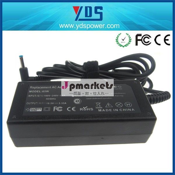 新製品2014年ultrabook19.5v3.33aノートブックラップトップの充電器ac/4.5*3.0右天使のdc電源アダプタ問屋・仕入れ・卸・卸売り