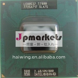 ラップトップのためのIntel T7800 SLA75 SLAF6 2.60G/6M/800MHz CPUプロセッサ問屋・仕入れ・卸・卸売り